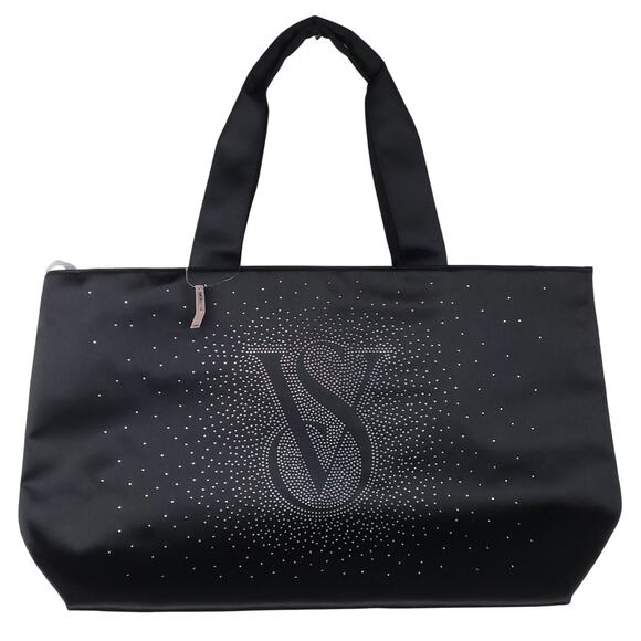 Victoria's Secret VS Black Friday 2024 Shine Tote Bag Rhinestone Bling NWT $59 - Picture 1 of 7